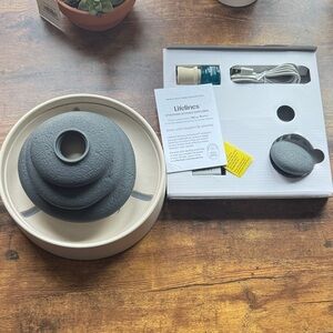 Gray Stone-Look Water Fountain diffuser